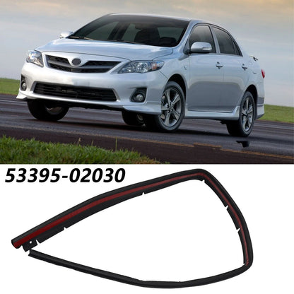 Black Rubber Front End Seal for Toyota Corolla (2009–2013)