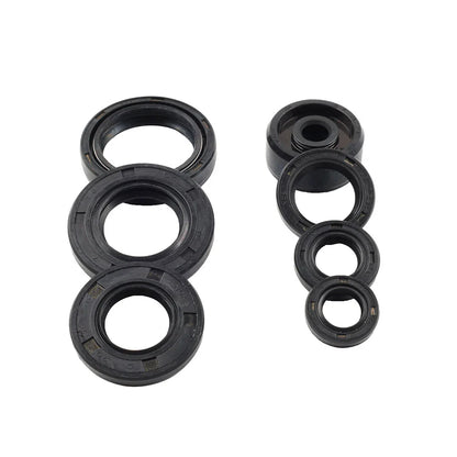 7 x Engine Oil Seal Kit for Yamaha DT200R, DT200WR (1988-1996)