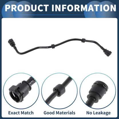 Radiator Hose for BMW M550i xDrive 4.4L (2018–2019) No. 17128602668 Plastic Black
