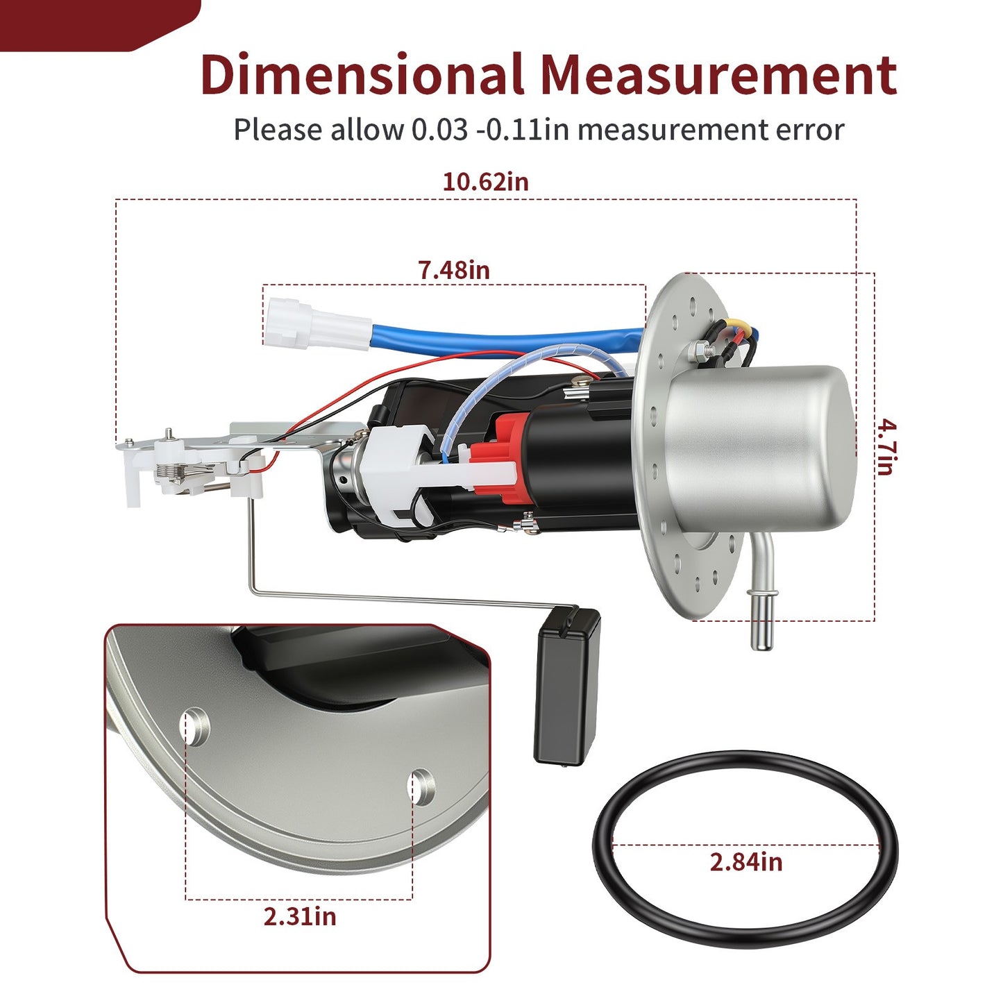 Fuel Pump Assembly for Suzuki GSX1300R Hayabusa (1999–2007)