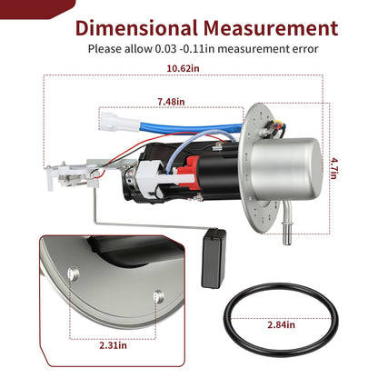 Fuel Pump Assembly for Suzuki GSX1300R Hayabusa (1999–2007)
