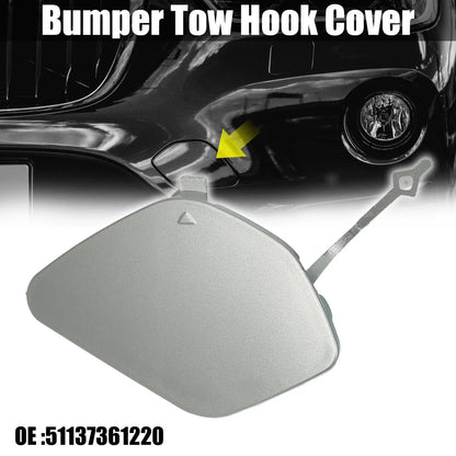 Tow Hook Cover for BMW F48 Cap Silver Gray