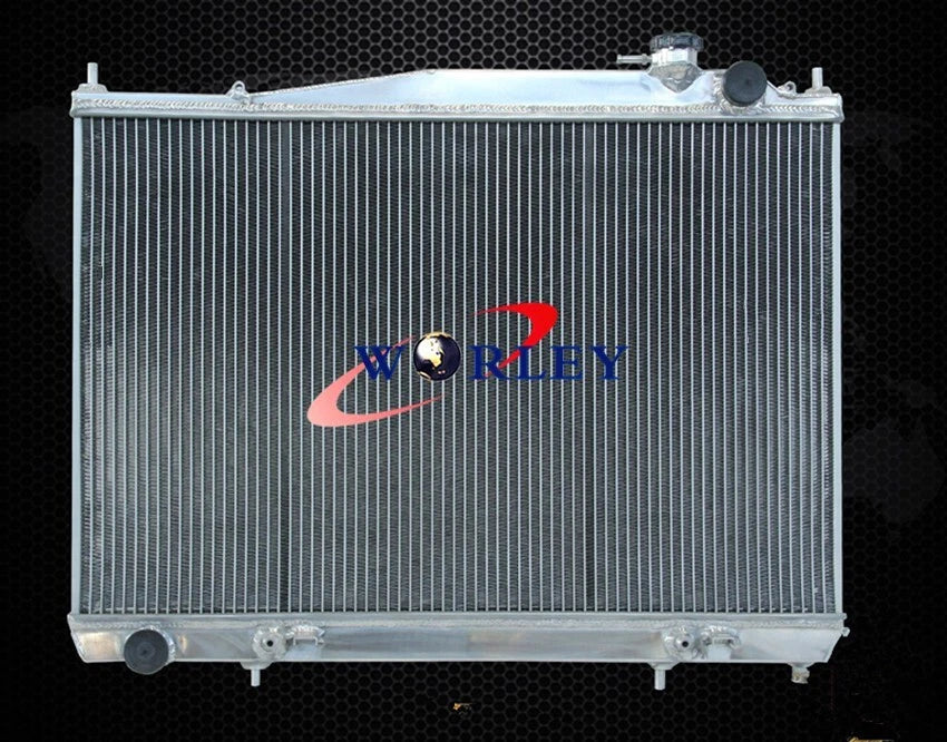 Aluminum Radiator with Fan for Nissan Navara D22 (1997–2001)
