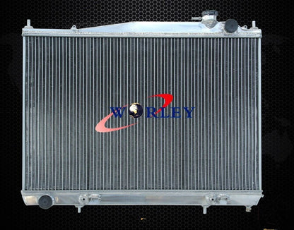 Aluminum Radiator with Fan for Nissan Navara D22 (1997–2001)