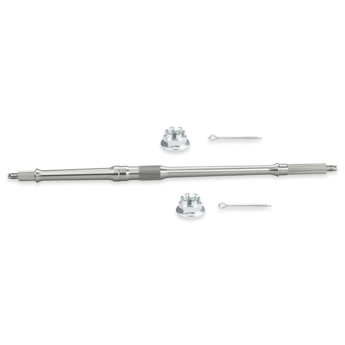 Rear Axle Shaft + Nuts for Yamaha Kodiak 450 (2003–2004)