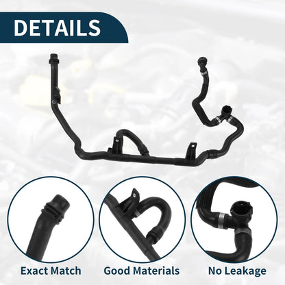 4-Way Water Hose Assembly for BMW 335i 3.0L (2007–2010) No. 17127548230