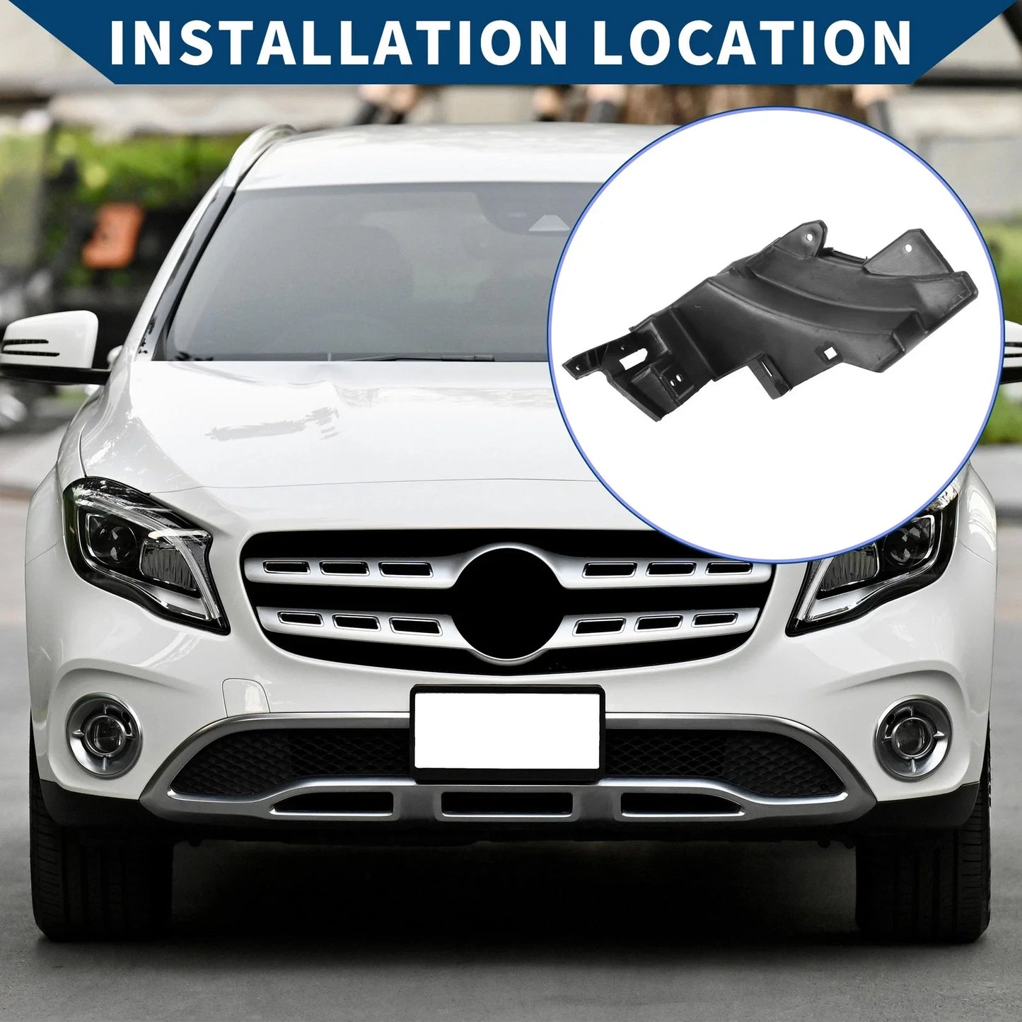 Front Right Bumper Retainer Bracket for Mercedes Benz GLE43 (2016-2023)