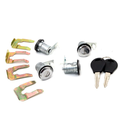 Set of 4 Door Locks with Keys for Datsun 510 B110 120Y 140Y 210 B210 B310