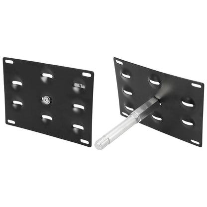 Bumper Tow Hook License Plate Mount Bracket for Honda Fit (2003)