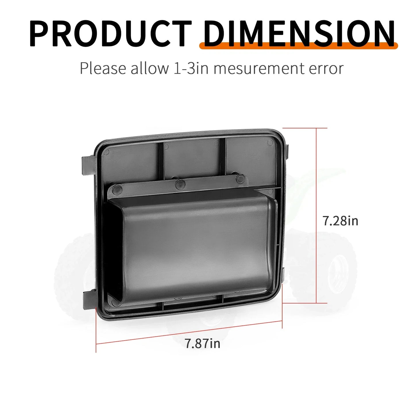 Airbox Lid Cover Cap And Seal for Kawasaki KFX400 (2003–2006)