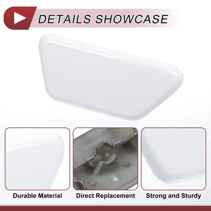 Front Right Washer Nozzle Cover Cap for Mitsubishi Outlander XL (2013–2015) White