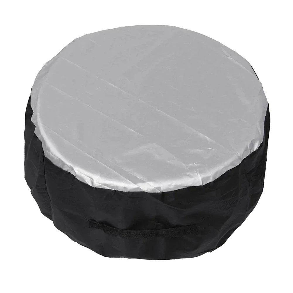 2 x Universal Car Tyre Spare Wheel Covers 65cm x 37cm for All Models