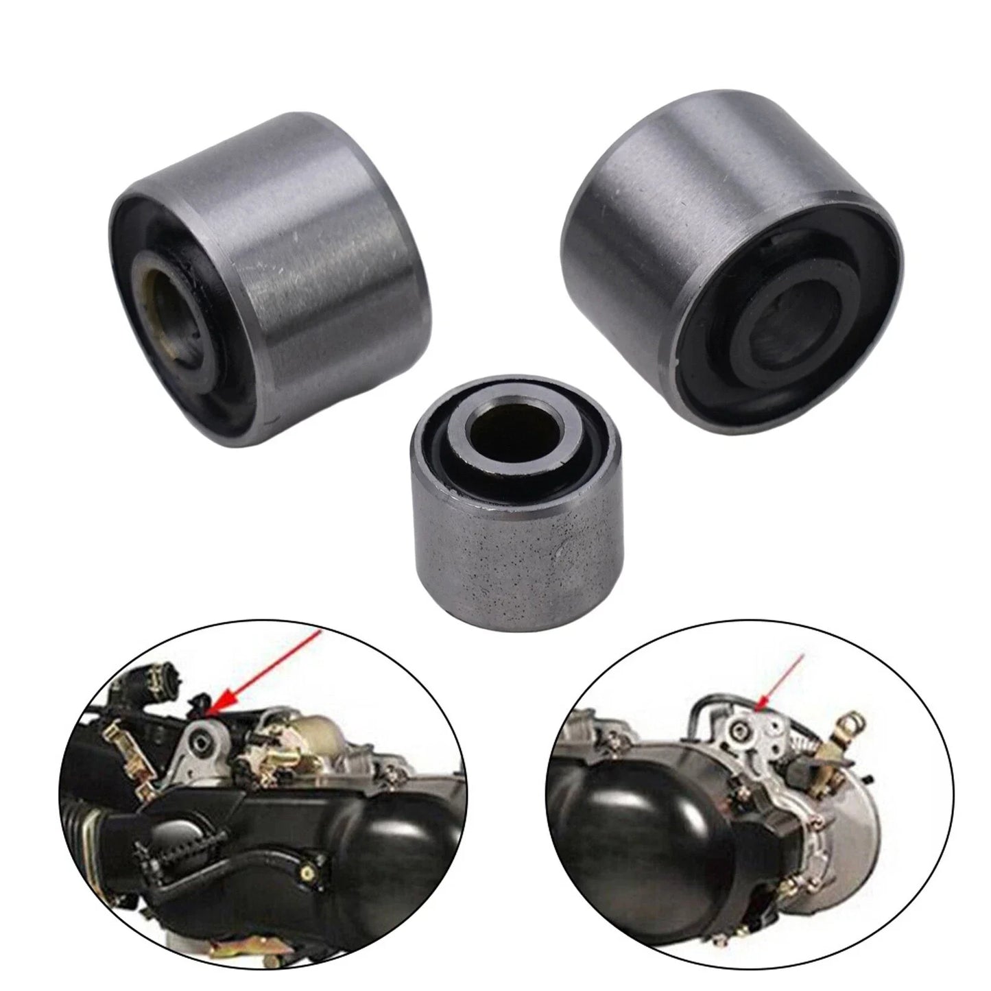 Engine Crankcase Bushing Mount for 3PC