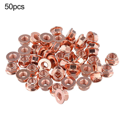 Lock Nuts M8x1 25 for Exhaust Manifolds 50 pcs