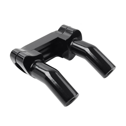 4" Pullback Handlebar Riser Top Clamp for Harley Dyna Softail Fat Boy