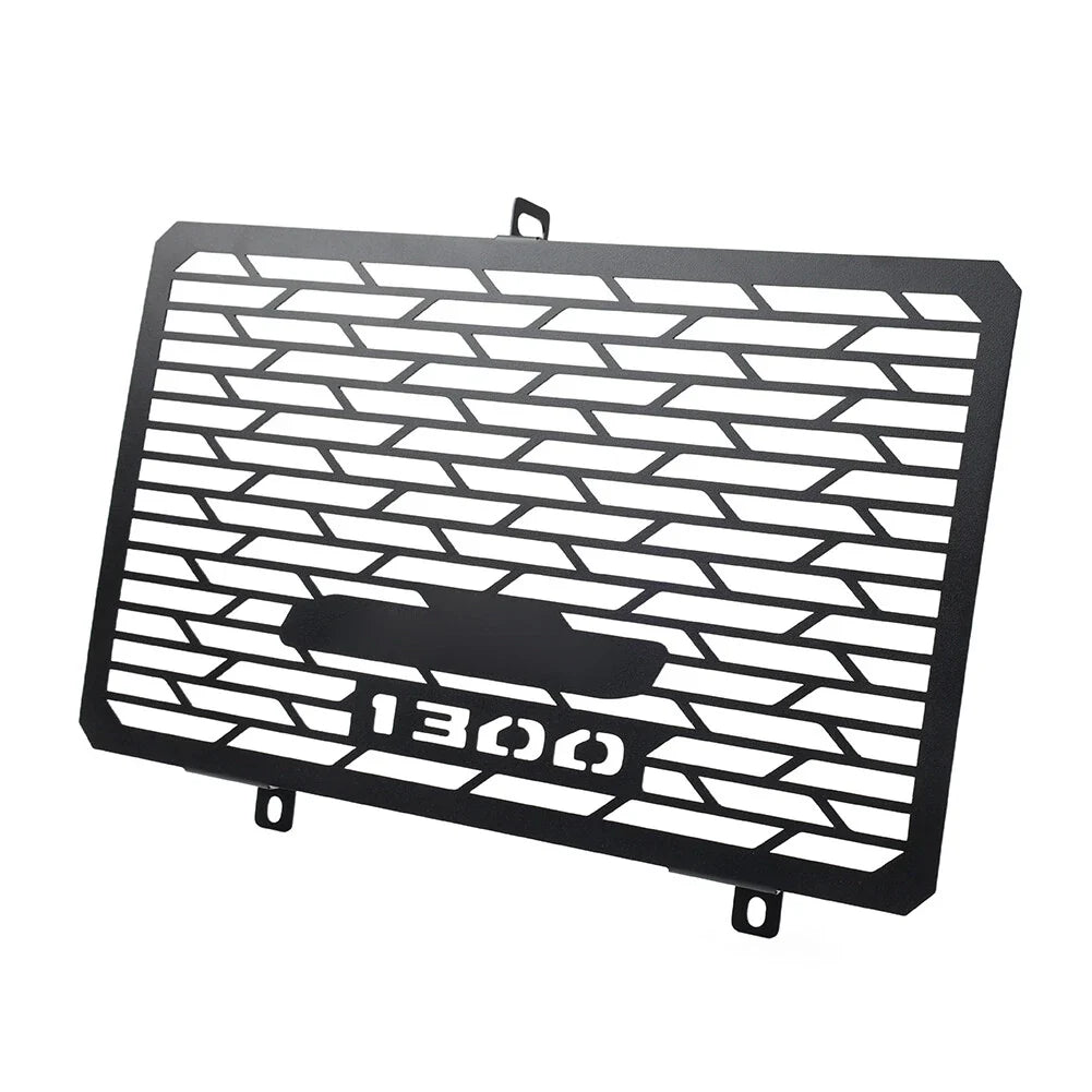 Black Motorcycle Radiator Grille Guard Cover for HONDA CB1300 (2003-2008)