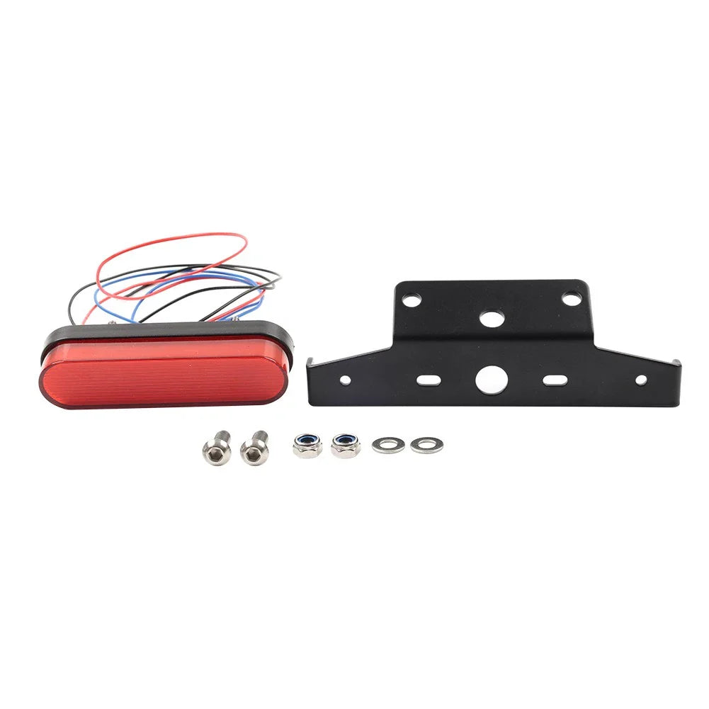 Red Tail Light License Plate Holder Bracket for Harley Sportster S (2021-2023)
