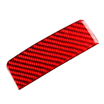 Rear Console Panel Cover Trim for Subaru WRX STI (2015–2021) Carbon Fiber Red