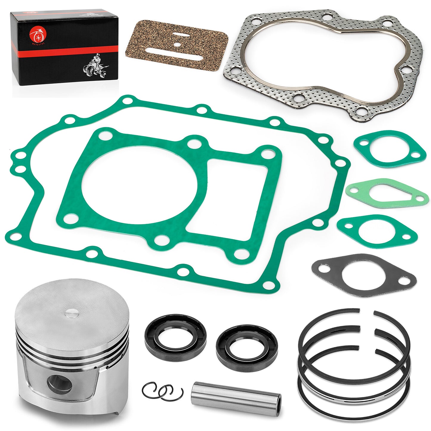 Piston Gasket Set for Club Car Gas Golf Cart (1986–1991)