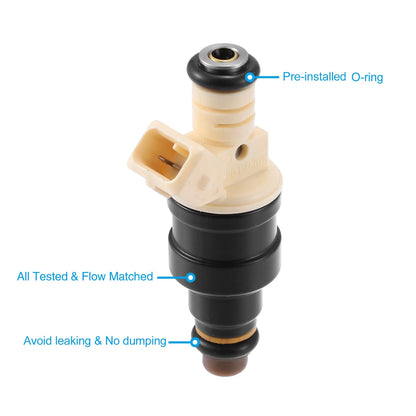 6X 0280150701 Fuel Injector for BMW E36 M3 3.0L, M5 E34 3.6L (1992–1995)