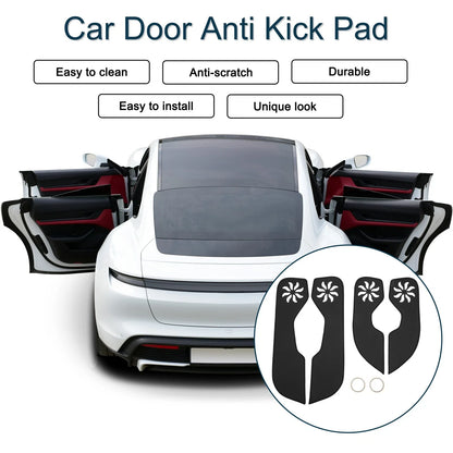 Car Door Anti Kick Pad Protector for Honda Civic 11th Gen (2022) - 1 Set Black