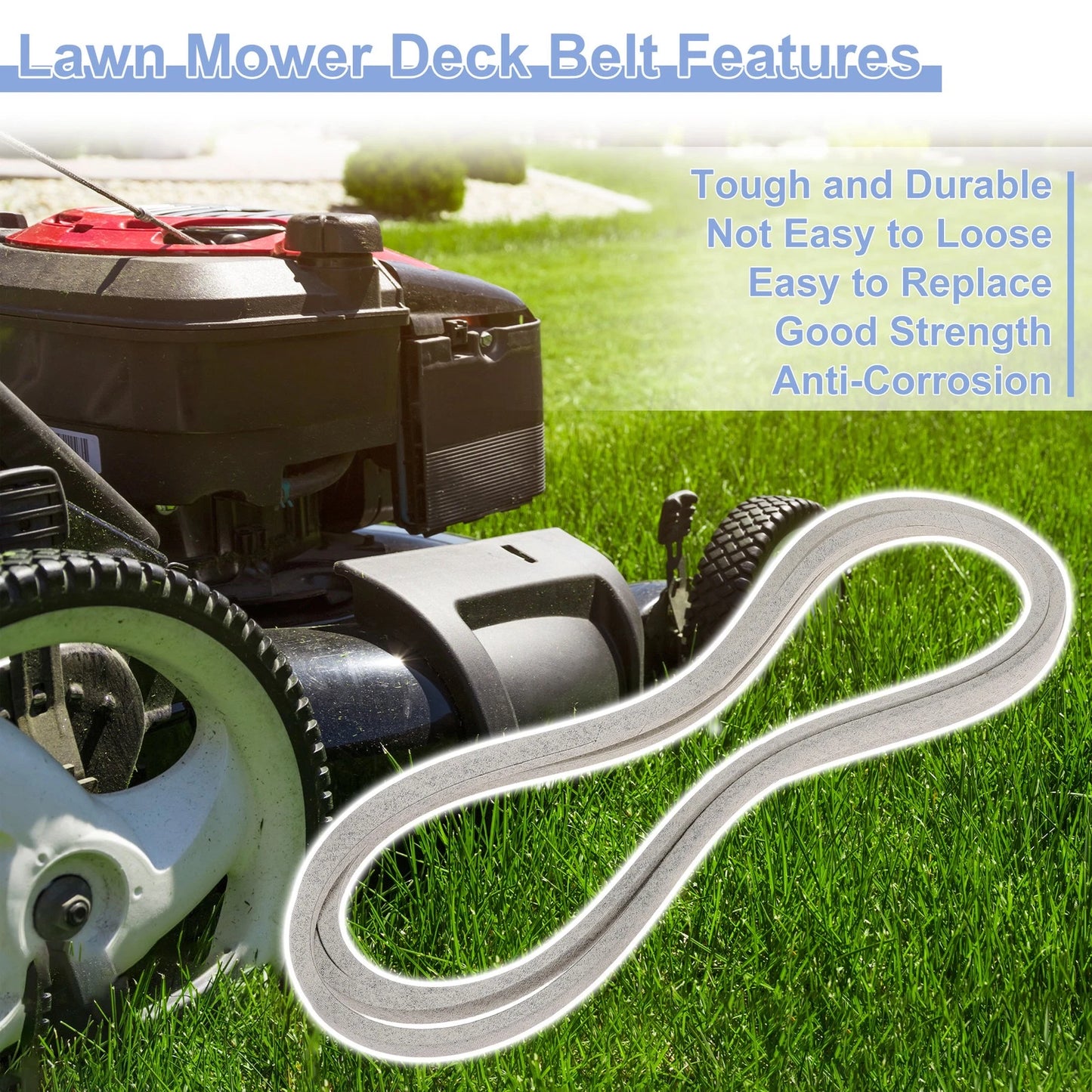 Lawn Mower Deck Belt for Bad Boy ZT Elite (No.041147000/TCU21054) 48 Inch