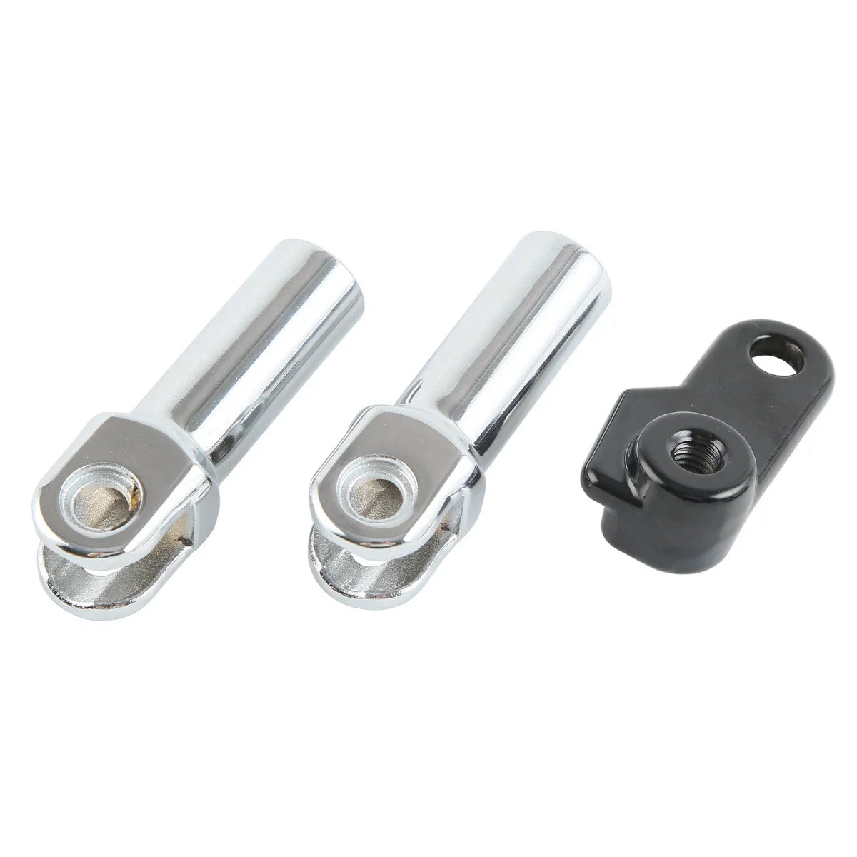 Chrome Passenger Foot Pegs Mount Clevis Kit for Harley Softail Slim (2012-2017)