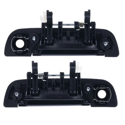 2 x Front Left & Right Outer Door Handle Black for Suzuki Baleno (1995–2002)