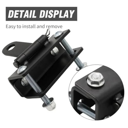 Adjustable Heavy Duty Bumper Hitch Kit for Polaris Snowmobile