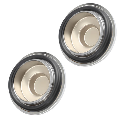 Set of 4 Valve Tappet Covers for Honda CB360 CB400F CB550 CB750 CB900 (1970–1980)
