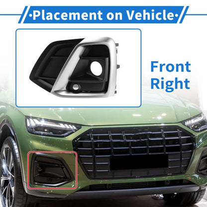 Fog Light Grille No.80A807679AGCOX for Audi Q5/Q5 e (2021–2024)