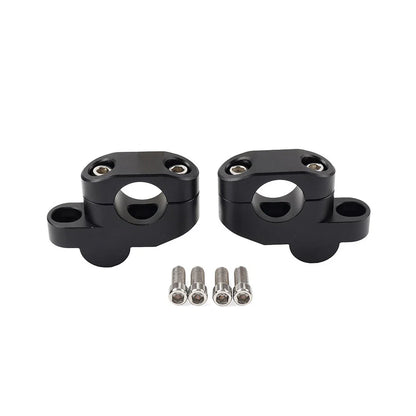 28mm Offset Handlebar Clamp Mount for Honda, Suzuki, Yamaha, Kawasaki