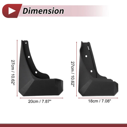 Mud Flaps Splash Guards Set for Hyundai Kona (2023-2024)