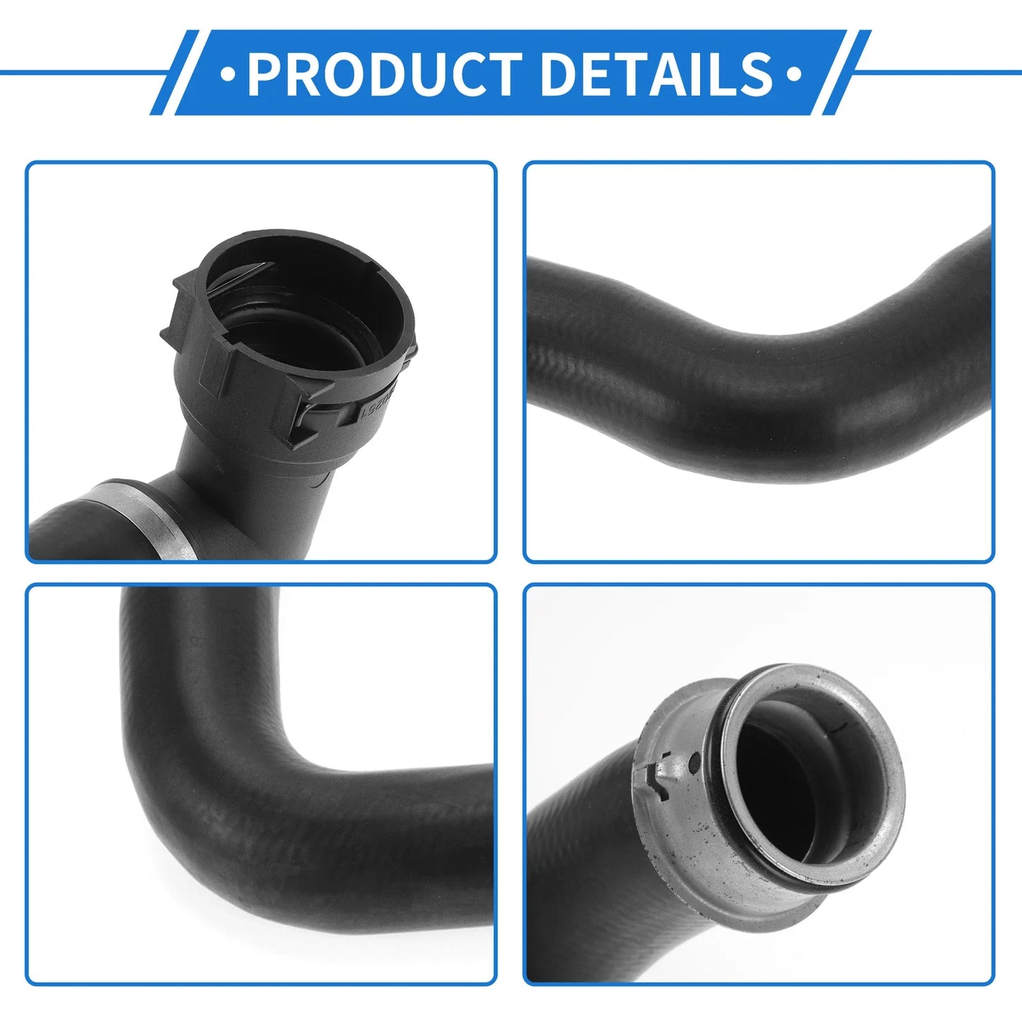 Radiator Hose for Mercedes-Benz GL350 3.0L (2013-2016) - Durable Rubber