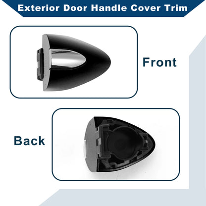 Exterior Door Handle Cover Trim for Buick LaCrosse (2017–2019) Black