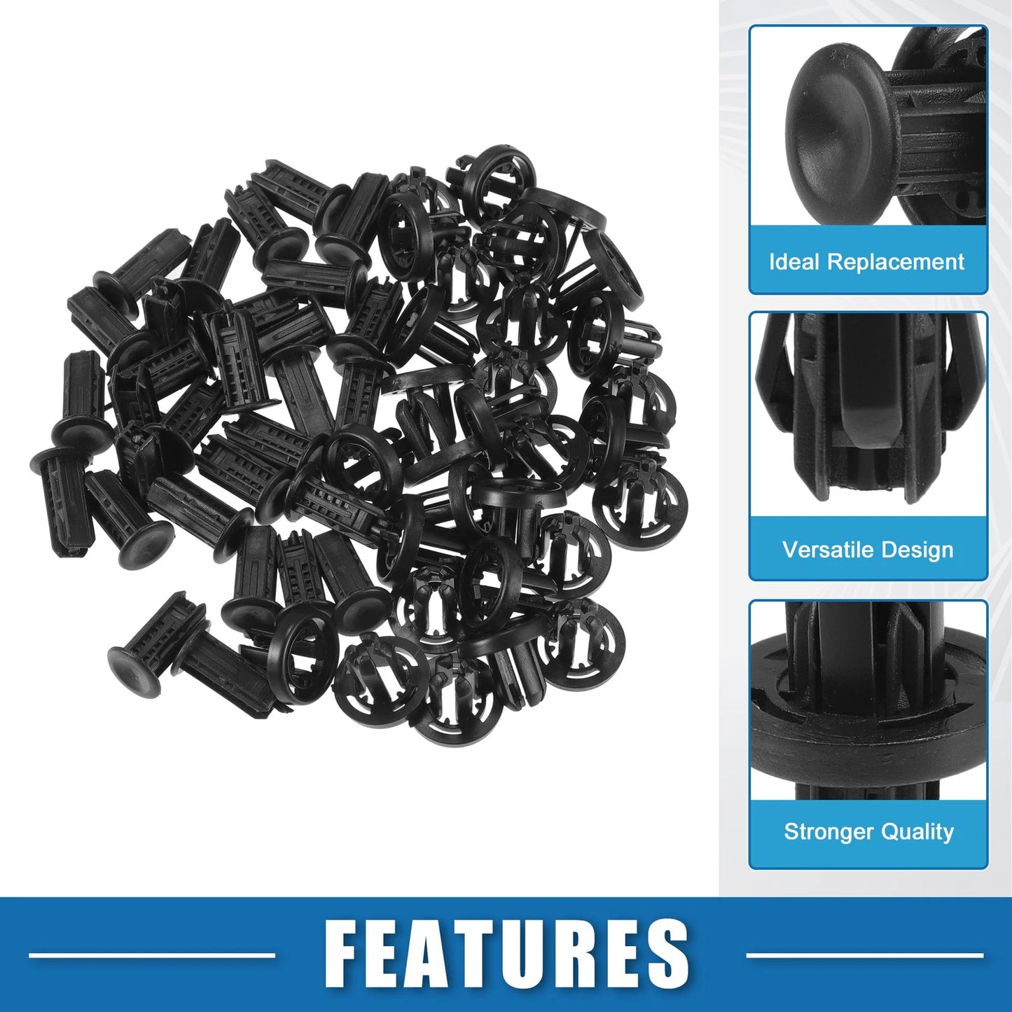 30 Pcs Bumper Clips No. 91505TM8003 for Honda Civic (2013–2019)