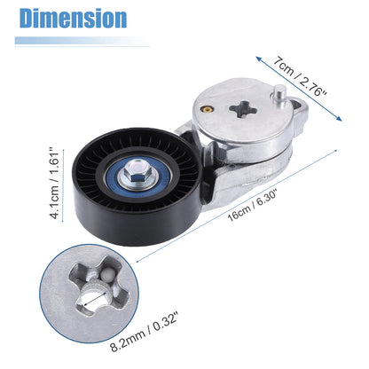 Engine Belt Tensioner Pulley Assembly for Scion TC (2011–2014) 166200V040