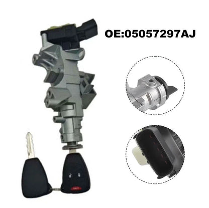 Steering Column Switch Housing With Key for Chrysler Vehicle Models