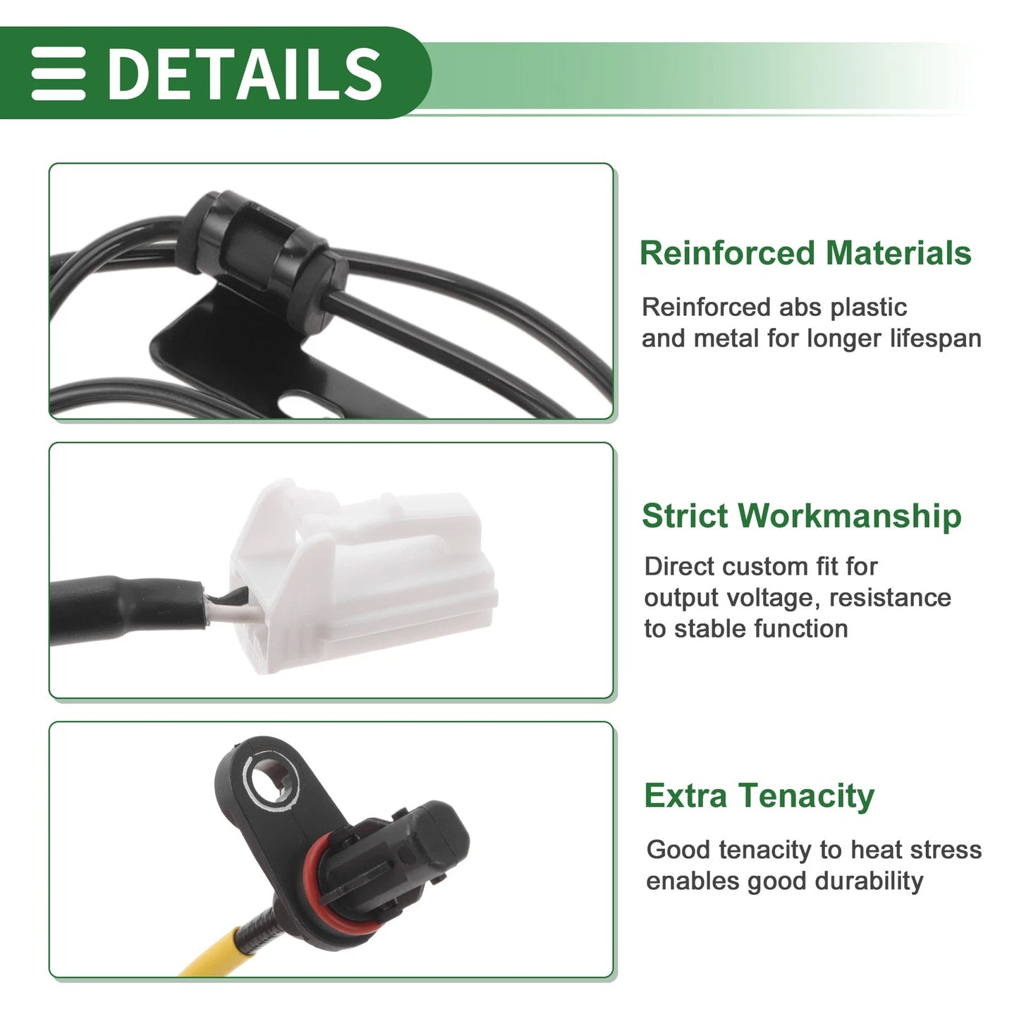ABS Wheel Speed Sensor No. 599303V500 for Hyundai Azera (2015–2017)