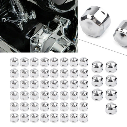 1 Pair Front Footrests for Harley Softail, Dyna, Road King, Electra Glide