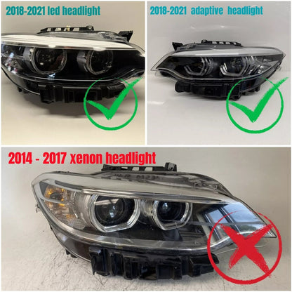Yellow Angel Eyes DRL for BMW F22 F23 F87 M2 230i 240i (2018) LED Headlight