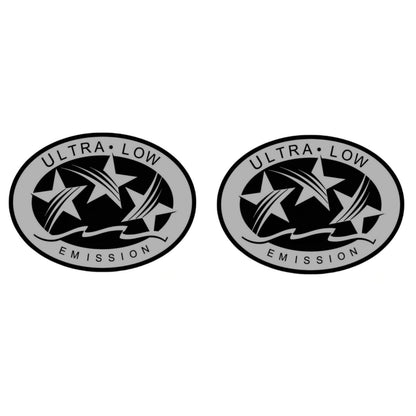 2X Outboard Graphic Sticker Decal for California DOT (3 Star)