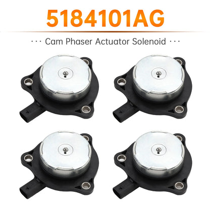 4X Cam Phaser Actuator Solenoid for Dodge Grand Caravan 3.6L (2011–2020) 5184101AG