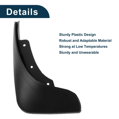 Set of 2 Mud Flaps Splash Guards for Volkswagen Polo (2004–2010)
