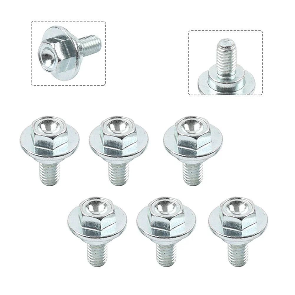 6 Pcs M5x9 Radiator Shroud Bolts for Honda CRF 250R 250X 450R 450X (2004-2023)