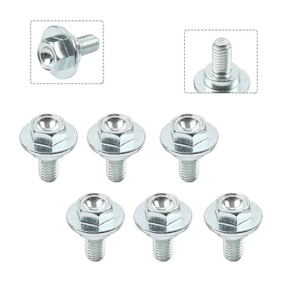 6 Pcs M5x9 Radiator Shroud Bolts for Honda CRF 250R 250X 450R 450X (2004-2023)