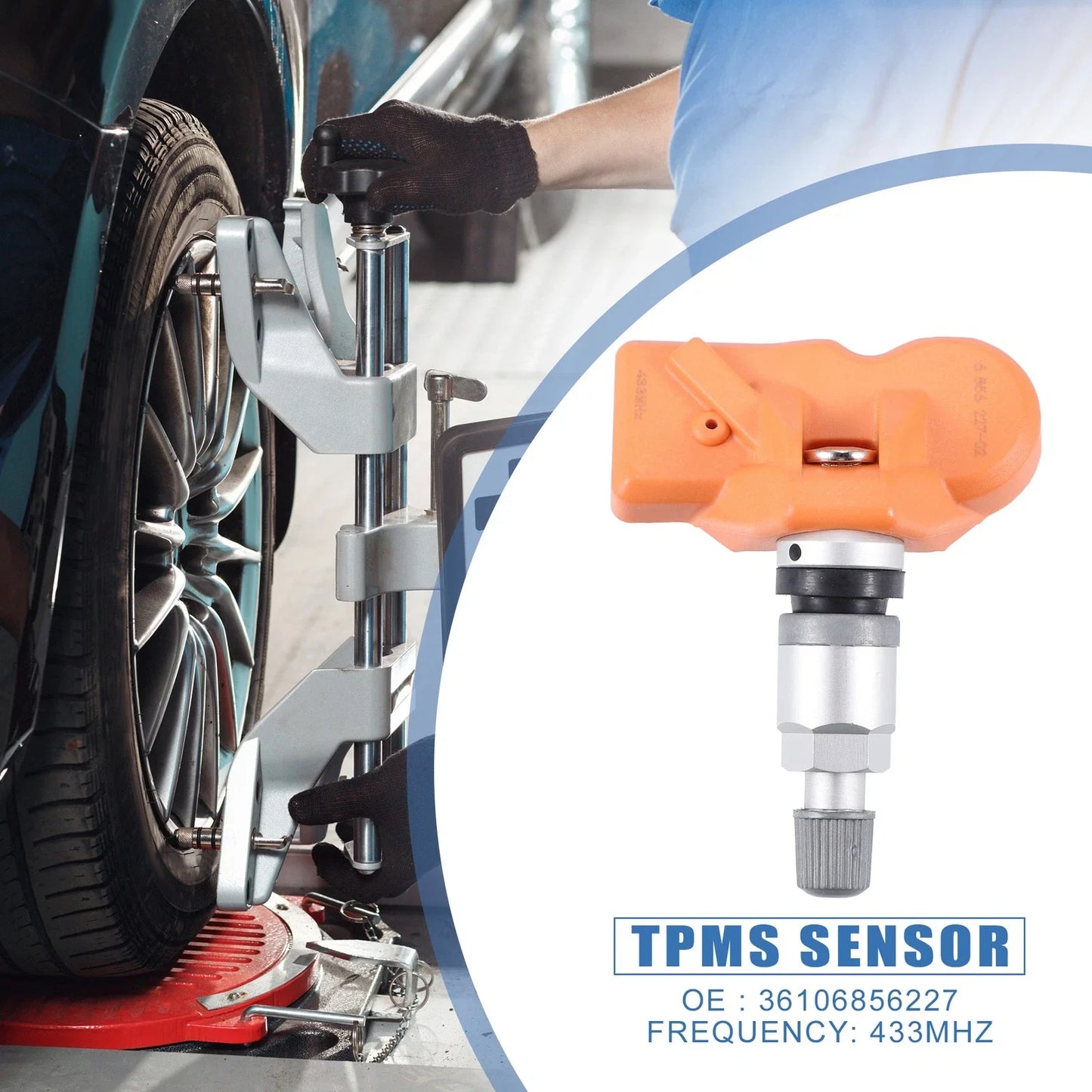 Tire Pressure Monitoring Sensor 433MHz for BMW M3 325i X3