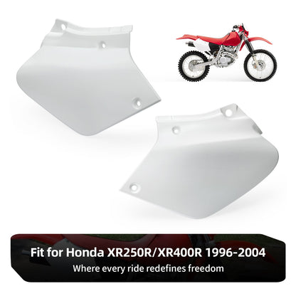 Set of 2 Side Panels for Honda XR250R XR400R (1996–2004) - White