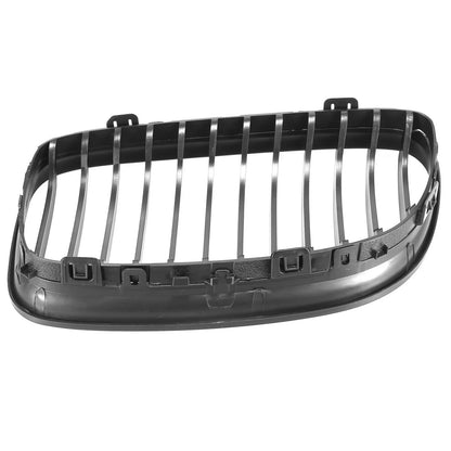Pair Matte Black Front Grille Kidney for BMW E90 E91 (2009 - 2011)