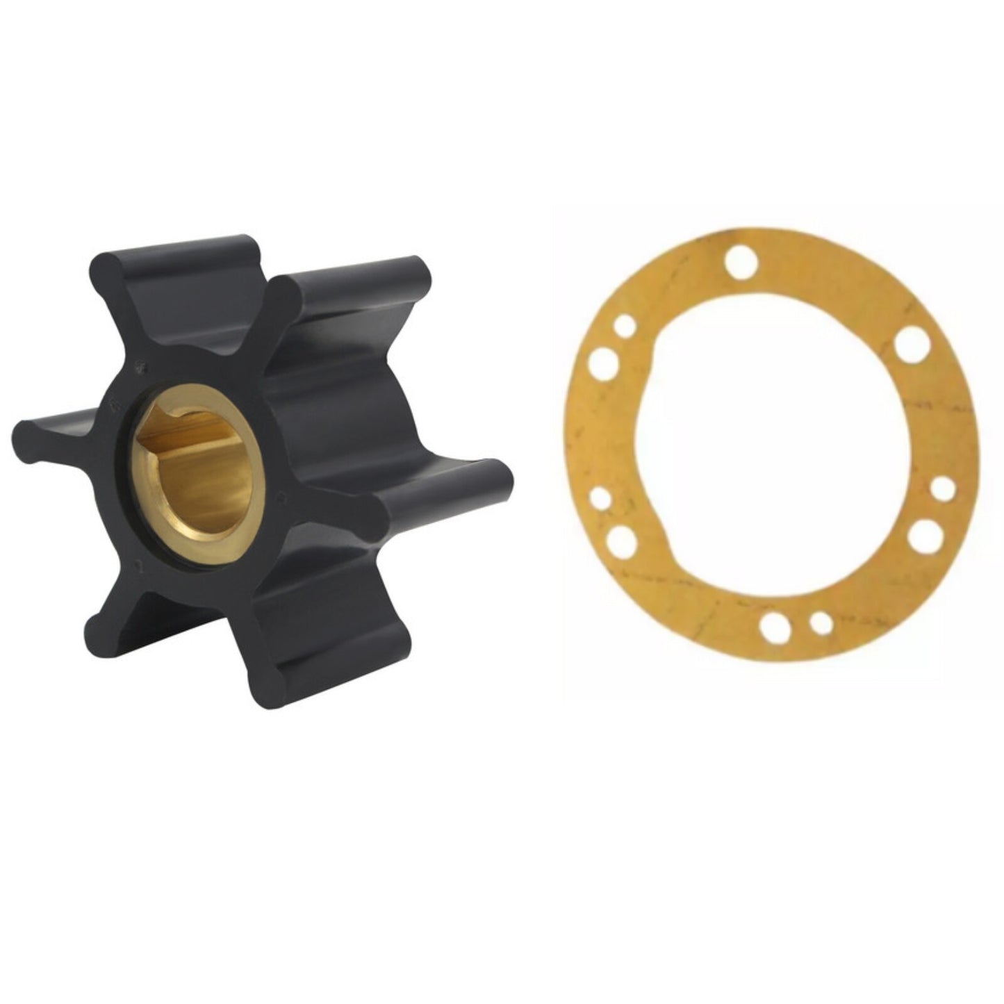 Sea Water Pump Impeller Repair Kit for Yanmar Marine (2GMF, 3HM, 3HMF, 3HM35)